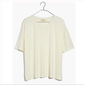 Madewell Raw-Edge Hangout Tee!
